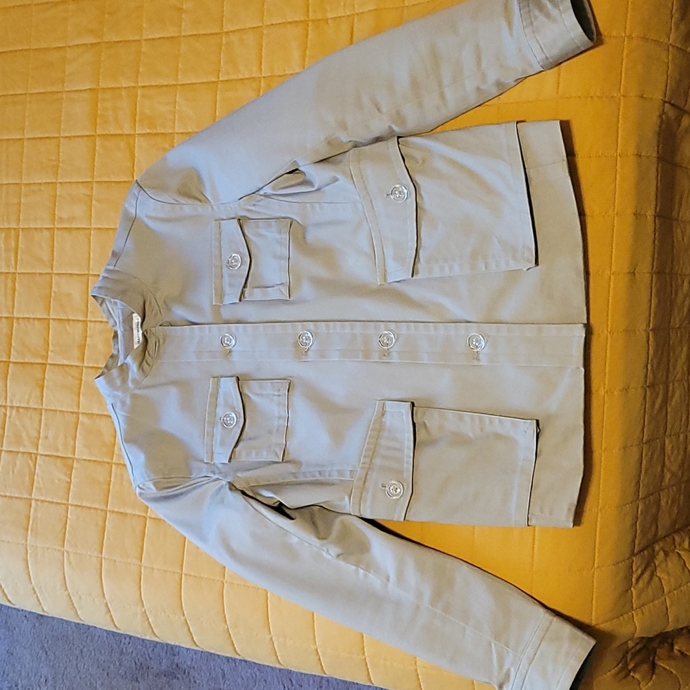 Issac Mizrahi for Target Khaki Blazer Jacket
